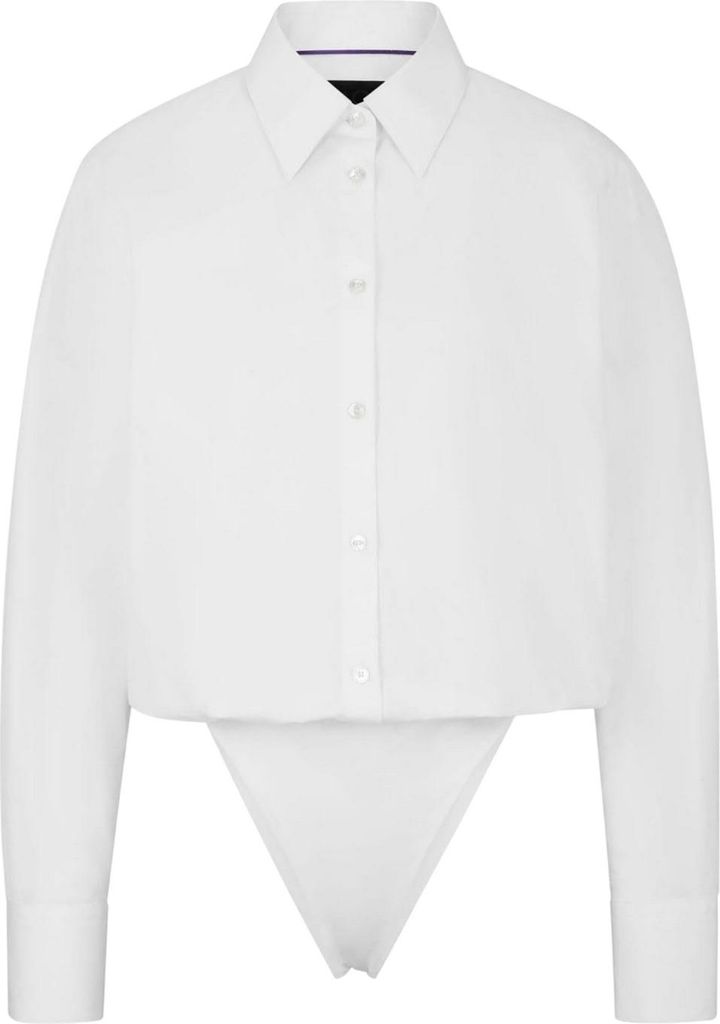 Boss - "Naomi X" Bodysuit für Damen Baumwolle GT7015 (34 DE) (Weiß)