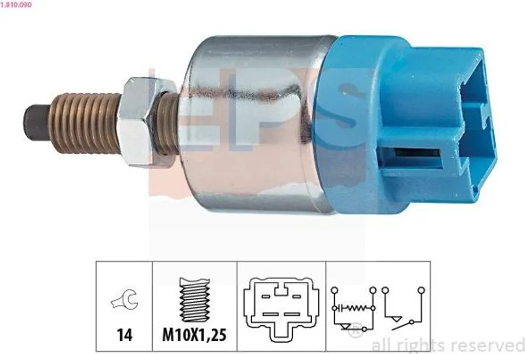 Sensore Stop Toyota Corolla 1.4 ZZE120 02-07 | Ricambio 8434032070