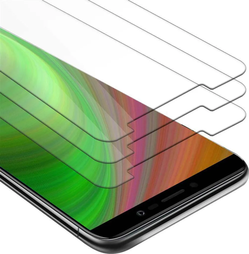 Cadorabo 3x Vetro Temperato WIKO Y60: Protezione 9H Trasparente