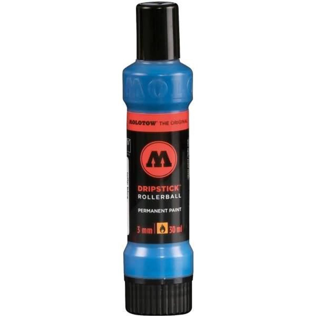 Molotow Dripstick Rollerball PP 3mm 30ml, tulpenblau, Squeeze Bottle