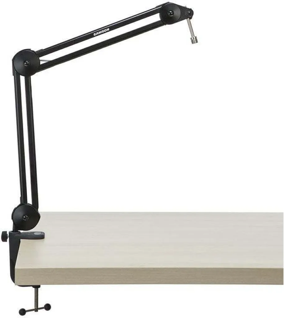 Bras de microphone télescopique Samson MBA28 articulé pour bureau et radio