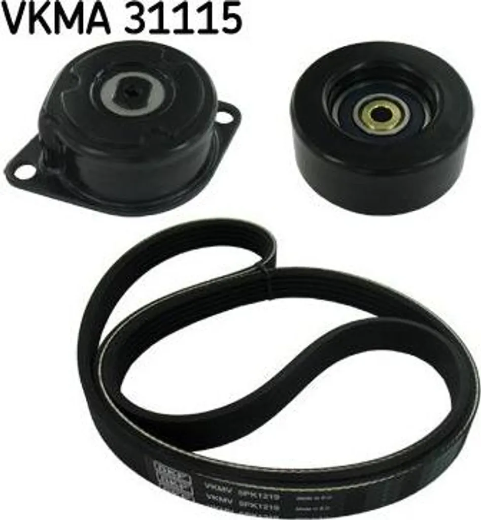 Jeu de courroies SKF VKMA 31115 haute résistance pour Lupo et Caddy
