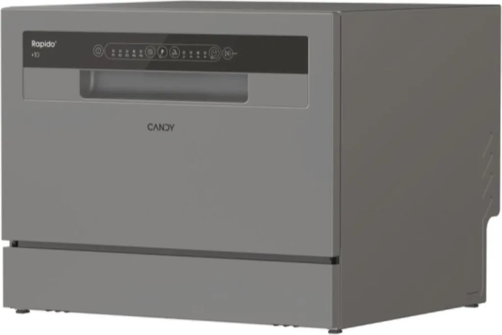 Mini Lave-vaisselle Candy CP6E51LS 6 Couverts Idéal pour Petit Espace - 10