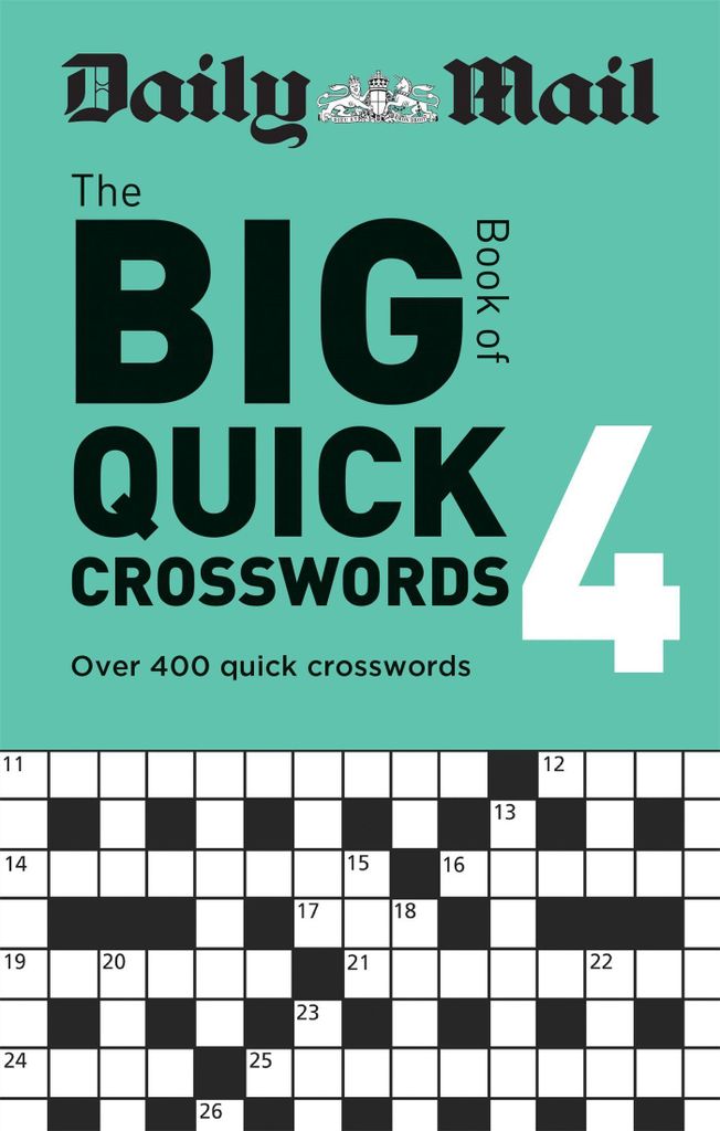 Daily Mail Big Book Of Quick Crosswords – Lingua: Inglese