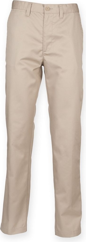 Henbury Herren 65/35 Anzugshose / Arbeitshose RW2700 (38 (96 cm) x R) (Steinfarben)