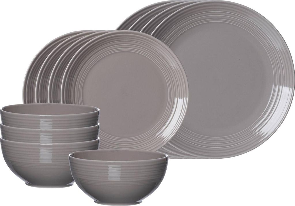 Ritzenhoff & Breker Levi Basic-Set 12-teilig - Grau