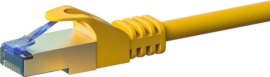 CAT 6a Netzwerkkabel LSOH - S/FTP - 5 Meter - Gelb