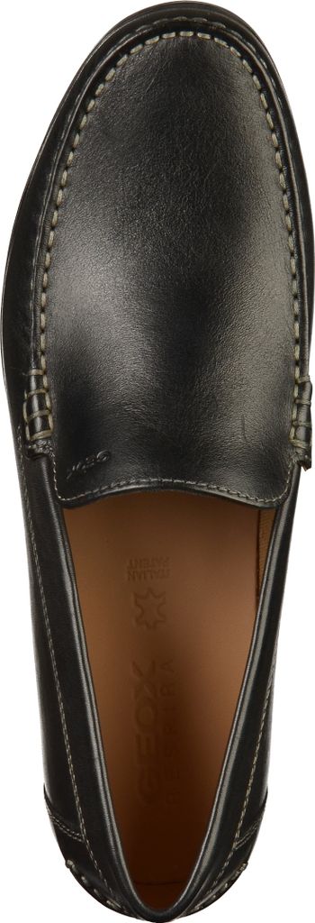 GEOX U32Q3A 00043 C9999 SIRON, Slipper in Schwarz für Herren, Größe 42,5