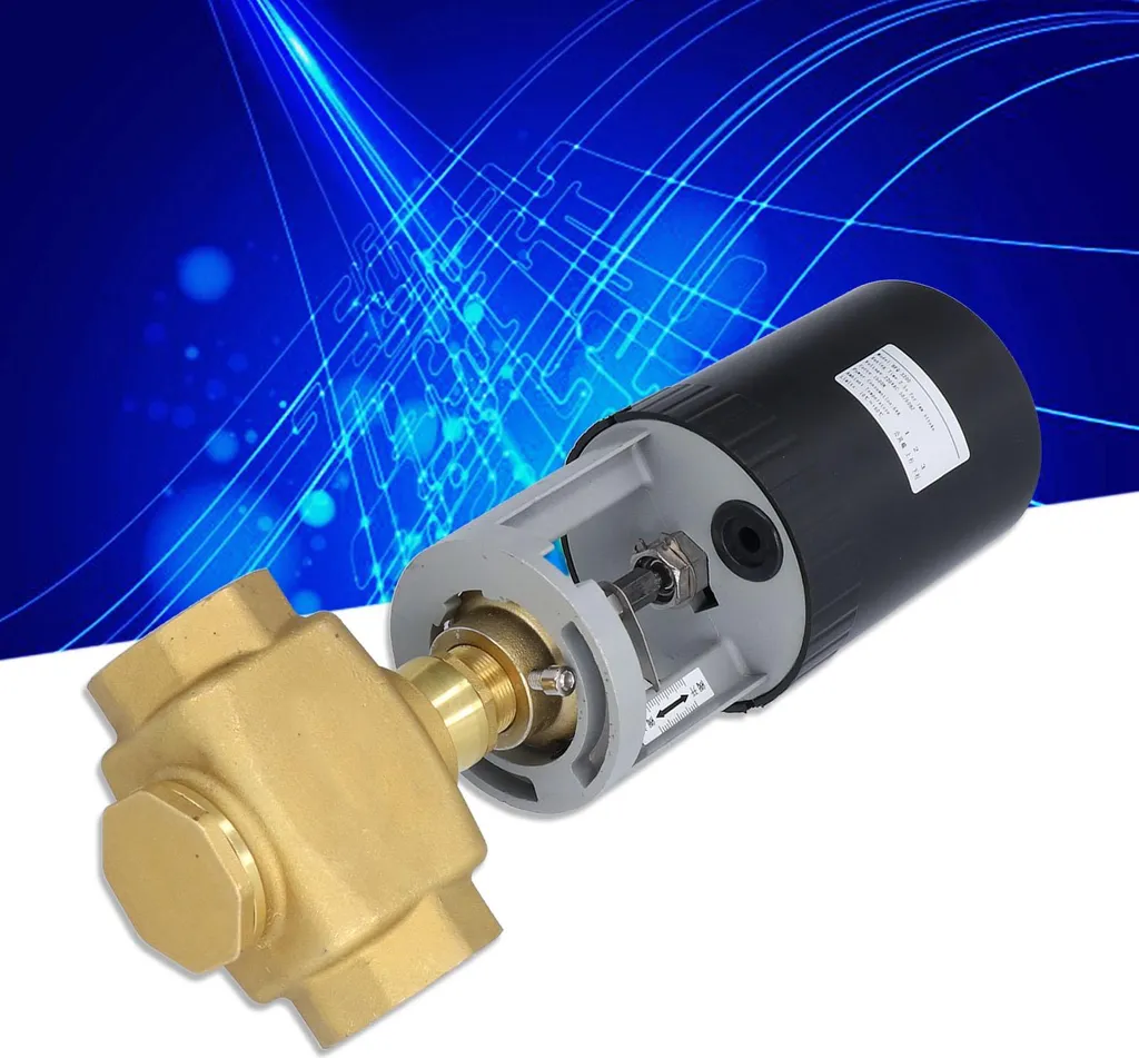 Vanne électrique 220V pour régulation de chauffage et eau industrielle - 10