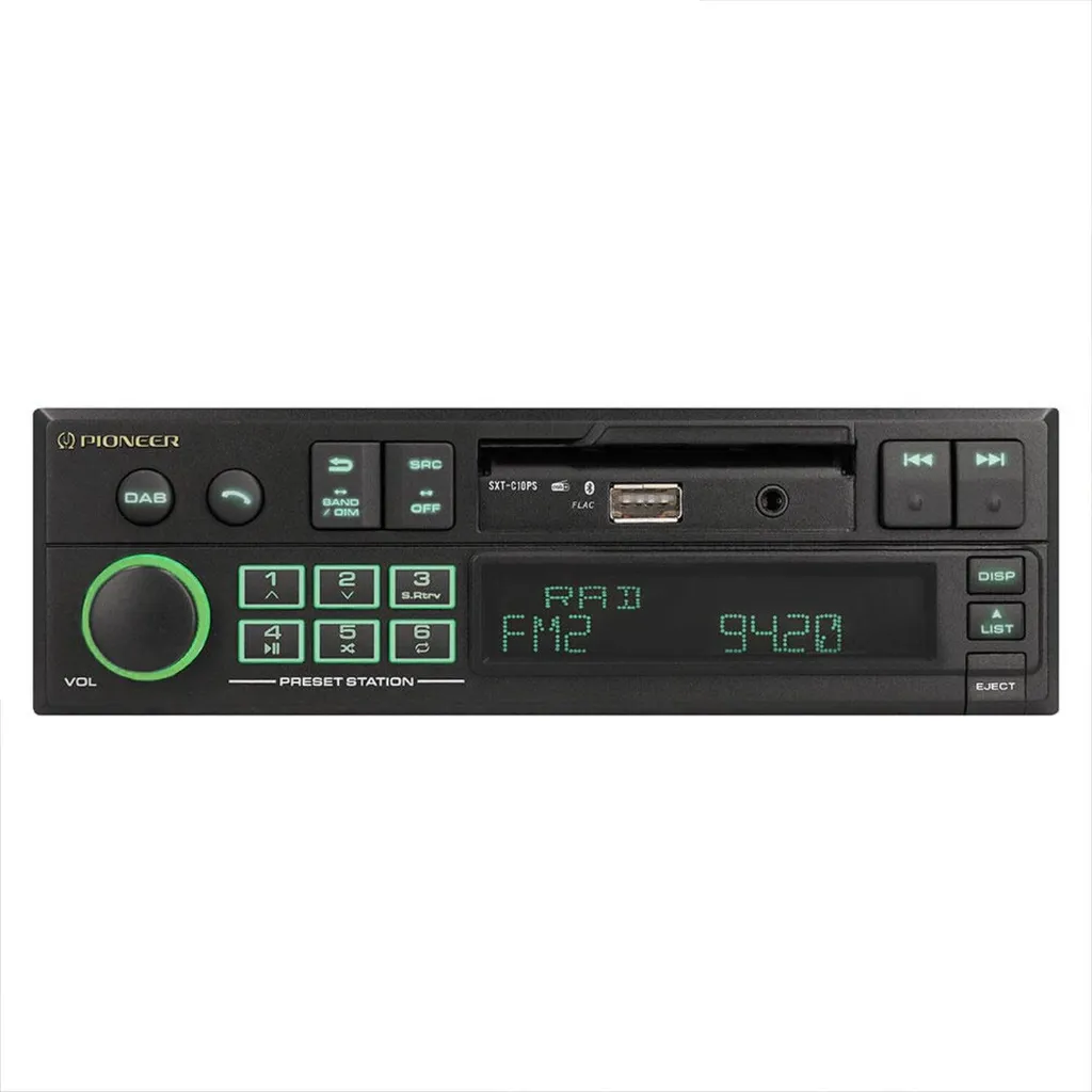 Autoradio Pioneer SXT-C10PS 1 DIN : Solution Bluetooth et Audio Haute Qualité