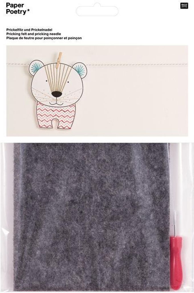 Prickelfilz und Prickelnadel Produktbild 
