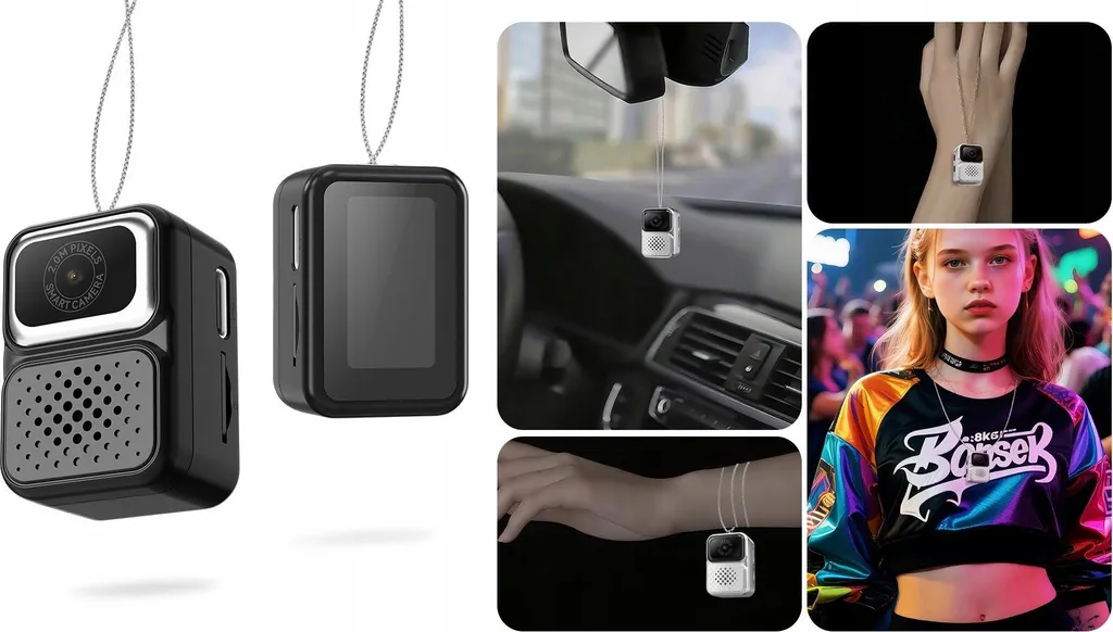 Mini caméra numérique XREC X3 Vidéo 2MP avec écran LCD 0.96 Pendentif