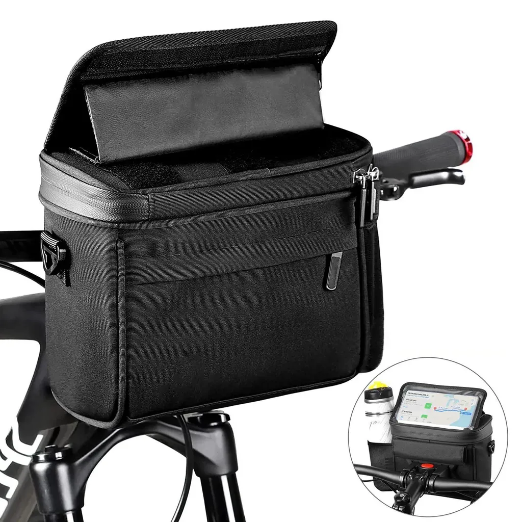 Sacoche vélo réfléchissante 3 en 1 : restez visible et au sec à vélo A