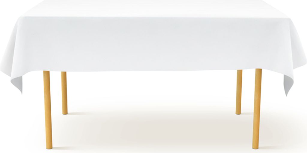 TexDeko Tischdecke für Bierzeltgarnitur 140x220cm, waschbar (Creme)