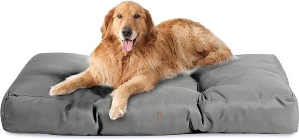 Coussin pour Chien Lavable 110x90cm - Solution Anti-Humidité et Confort 10cm