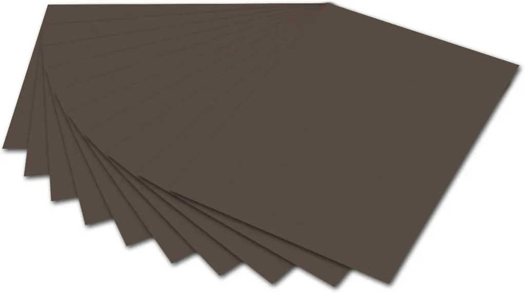 Cartoncino Folia 50x70 cm 300g Marrone Scuro - Vendita Online