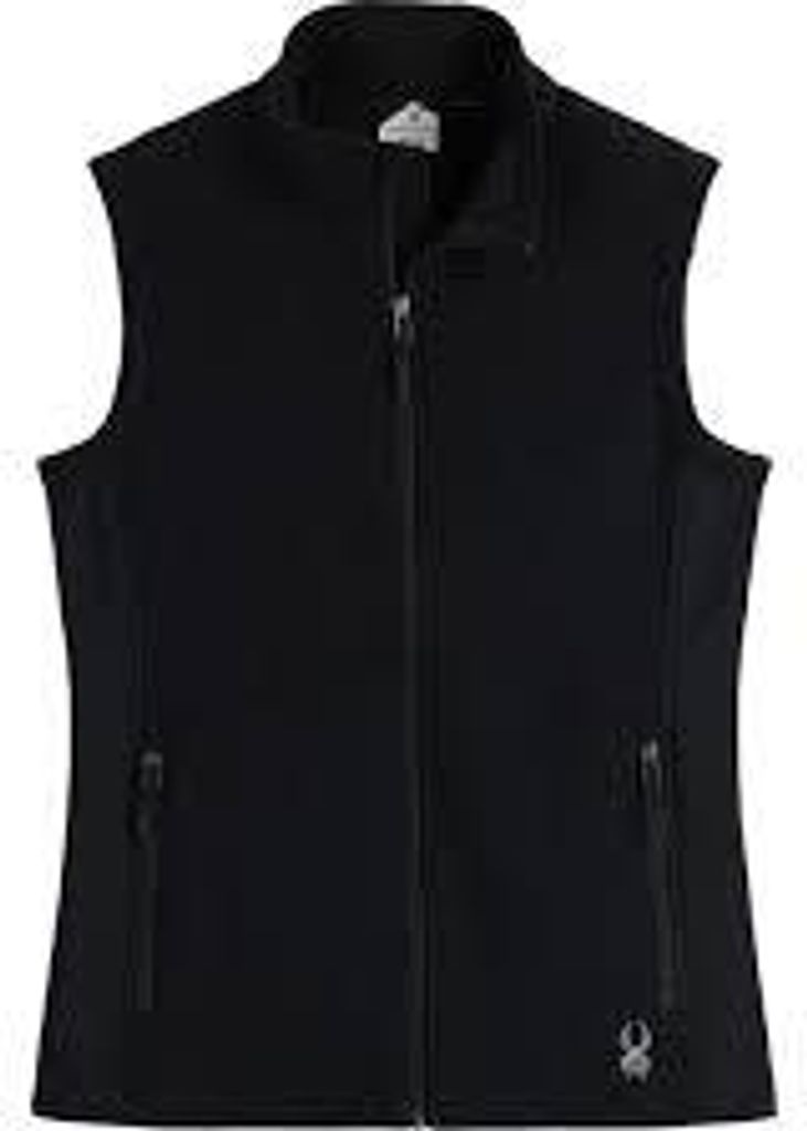 Spyder Bandita Vest Zip Fleece Damen - Grösse S - Farbe schwarz