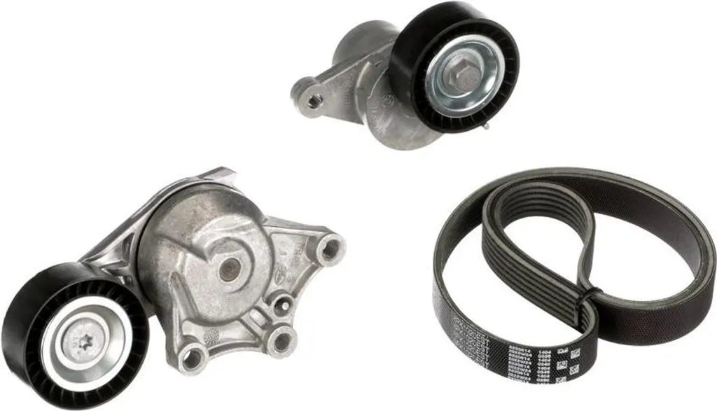 Kit Courroie GATES K026PK1020EST OE 1631481780 pour Partner et 3008