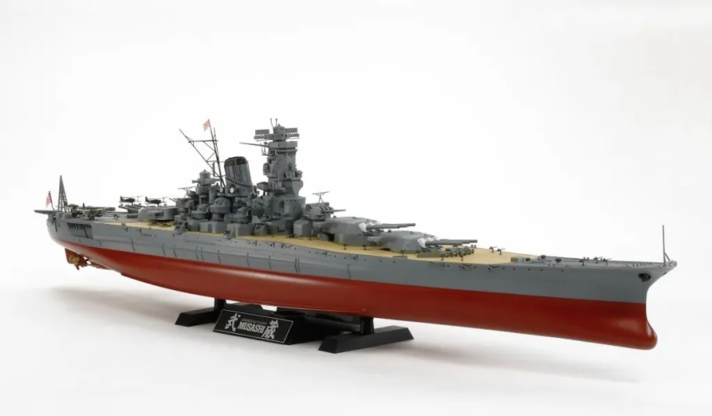 Kit de construction Navire de Guerre Musashi Tamiya 78031 1:350