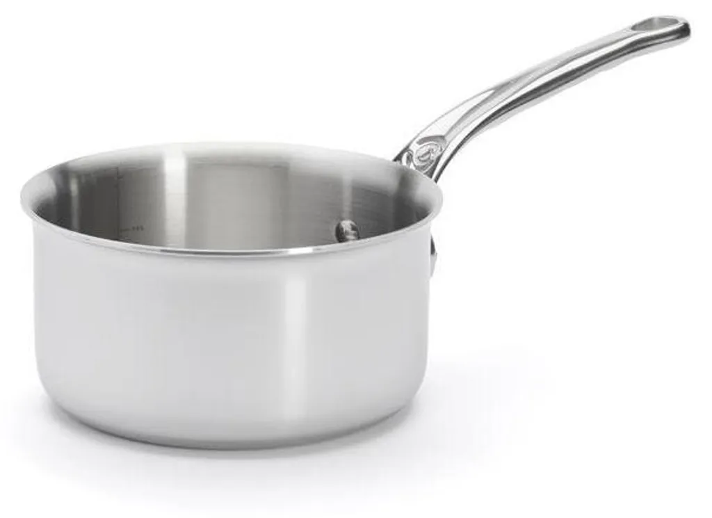 Petite casserole de cuisine 1,2L avec manche isolant et bord verseur net - 10