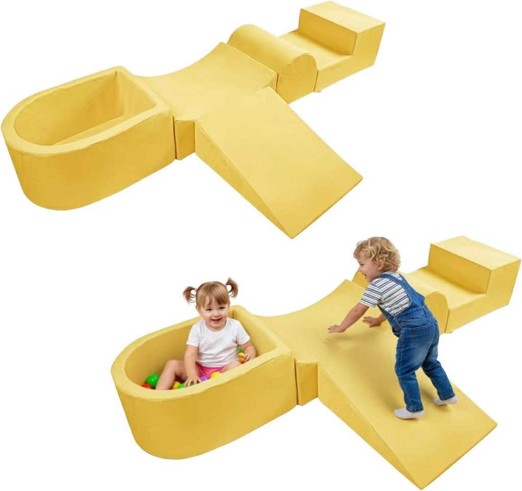 Soft Ball Kinder-Hindernislauf - gelb