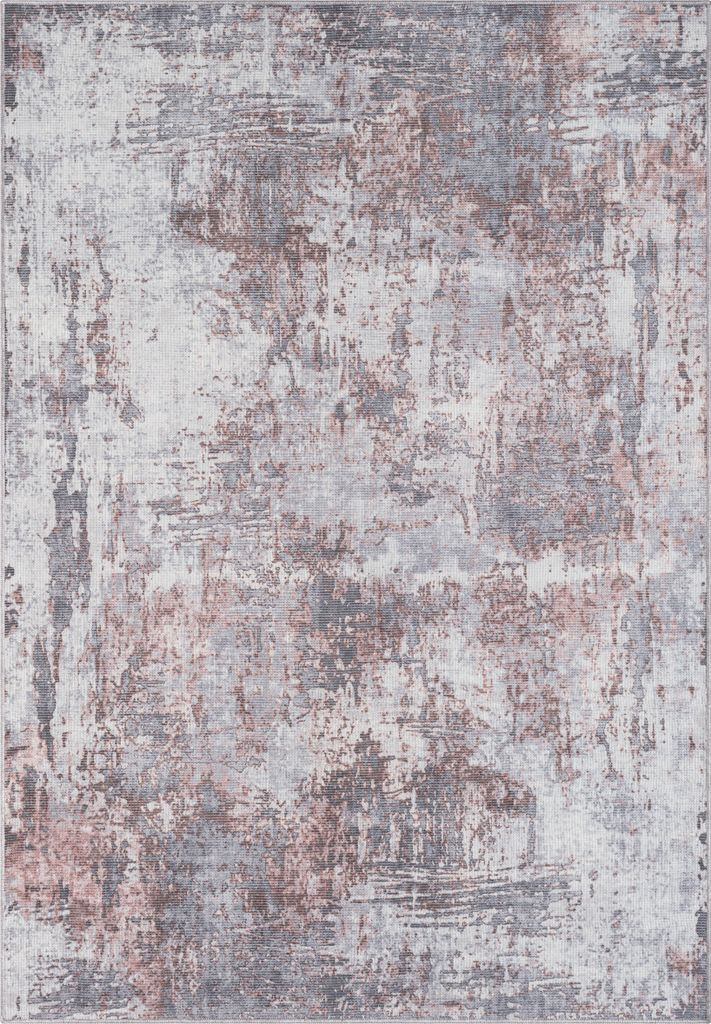 MY-RUG Teppich, Ishaan, 230x160, Waschbarer Teppich Grau, modernes Design, waschbar bis 30°C, In- und Outdoor geeignet, rechteckig