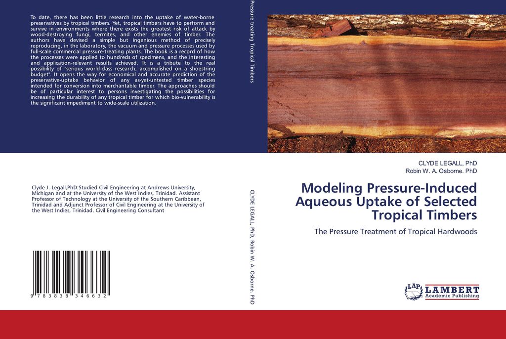 Modeling Pressure-Induced Aqueous Uptake of Selected Tropical Timbers
