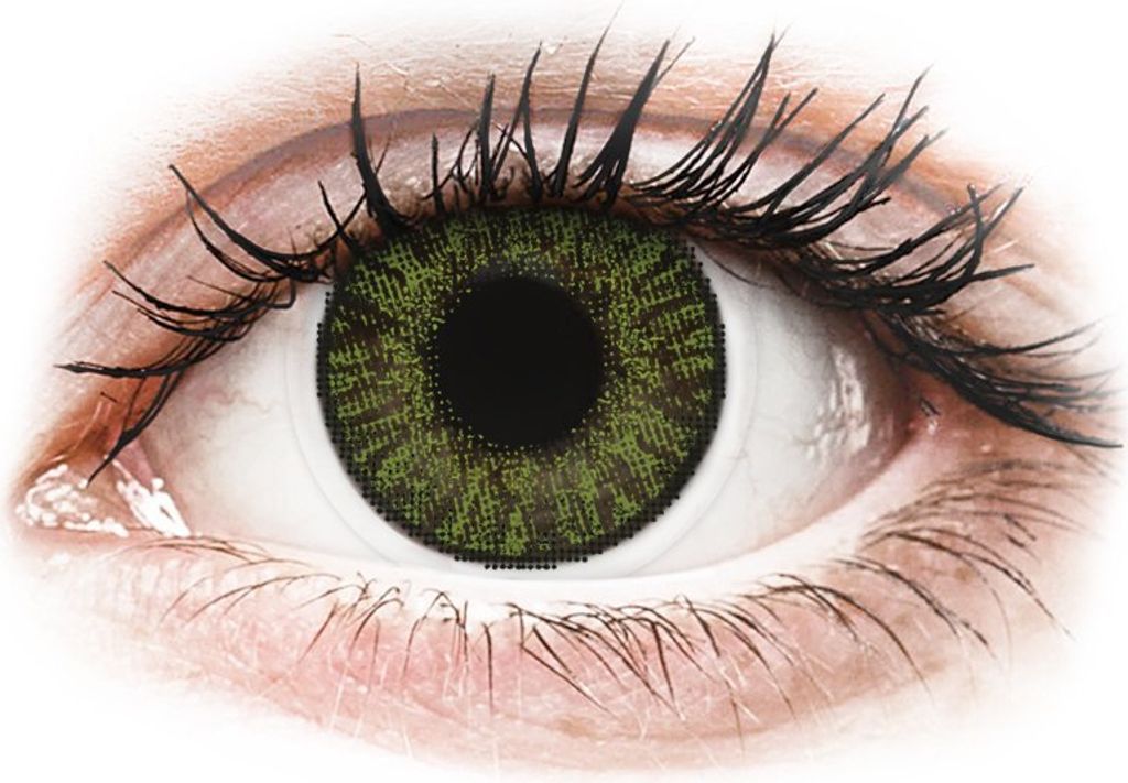 FreshLook ColorBlends Green - zerówki (2 soczewki) Moc: Zdjęcie produktu 