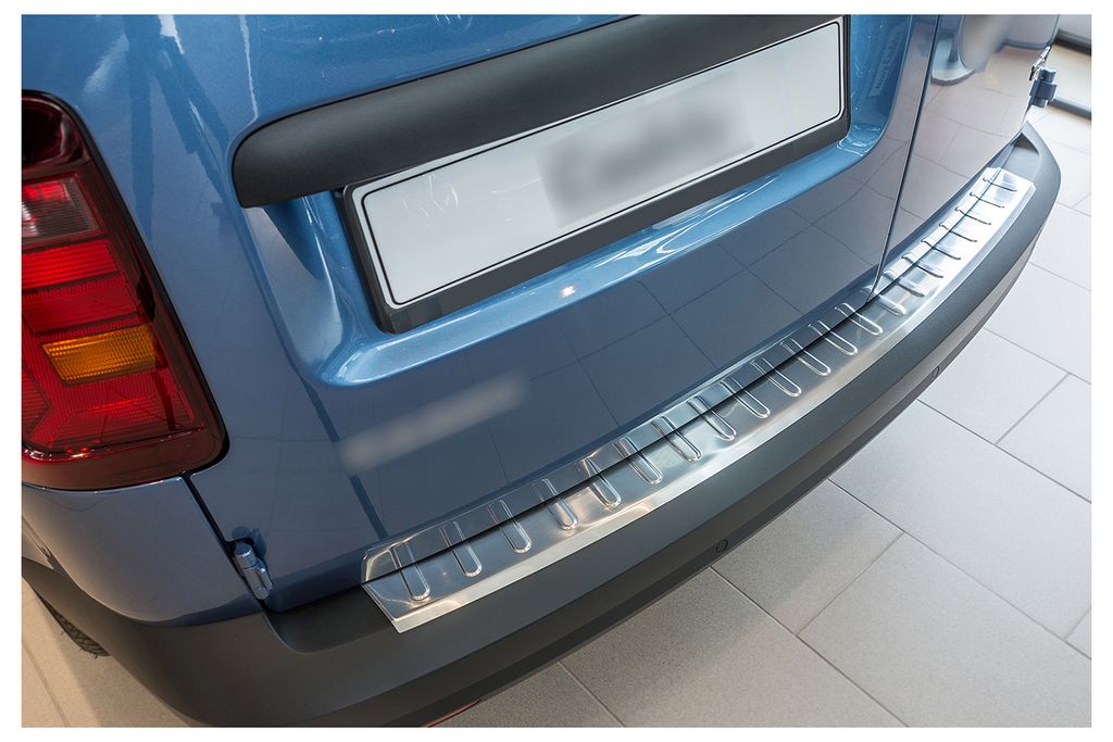 2003-2015 Ladekantenschutz für VW Caddy 3 2K Edelstahl Rostfrei Abkantung Bj