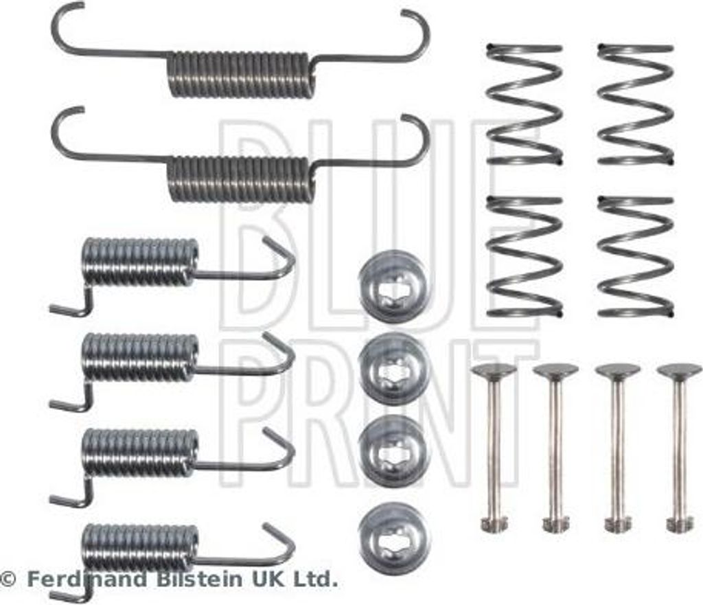 BLUE PRINT Zubehörsatz Bremsbacken ADBP410072 Hinten für Produktbild 