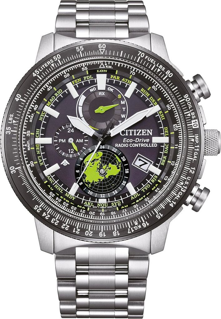 Citizen BY3006-53E Herrenuhr Promaster Sky Geo Trecker Eco-Drive 46mm 20ATM