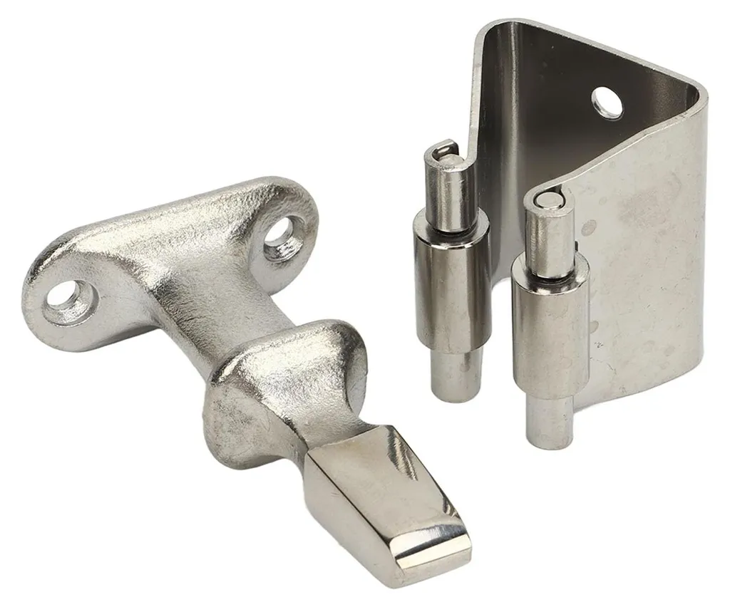 Arrêt de porte inox étanche pour camping-car et van - Modèle renforcé