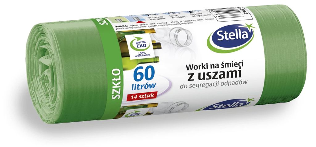 Stella werkbladen van glas, 60 liter, 14 stuks Productafbeelding 