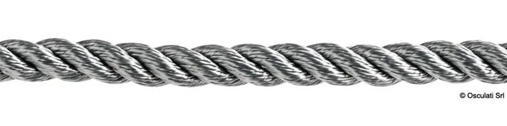 Corde de dressage canin grise 10 mm idéale pour le rappel sur 200 mètres