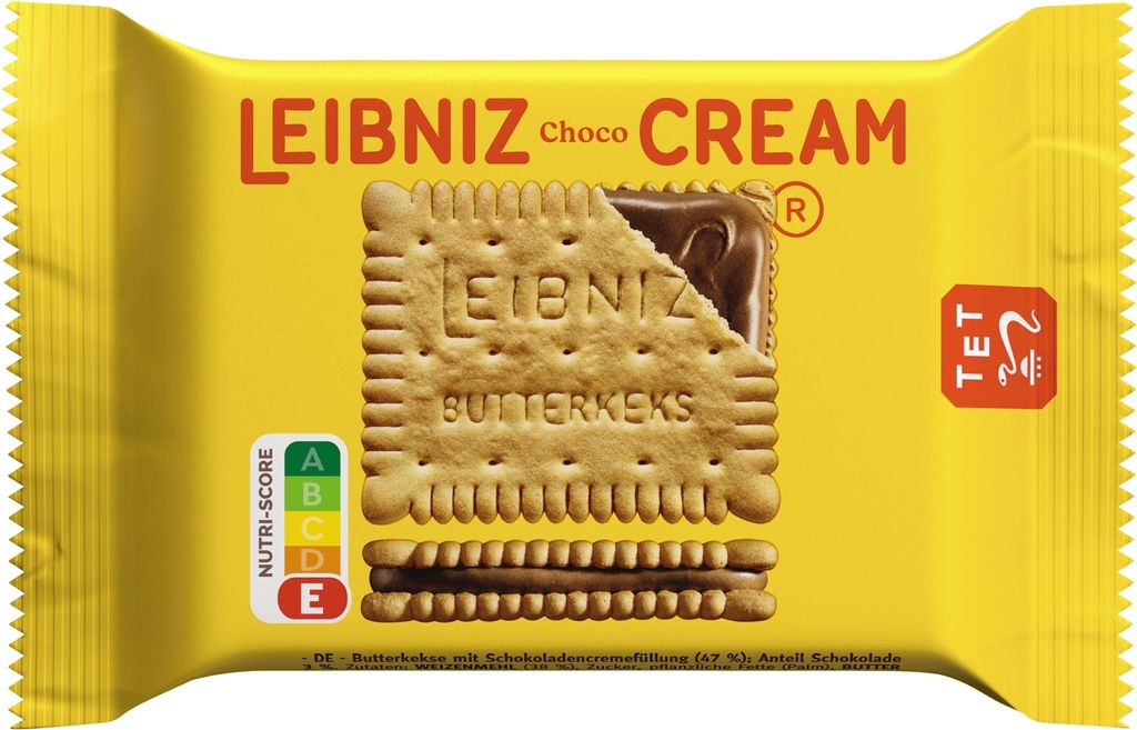 Leibniz Gebäck Cream 1er 37650 100 St./Pack. Produktbild 