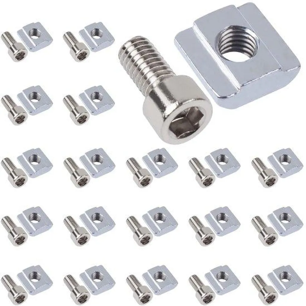 Tige à rainure en T M6 pour profilé aluminium extrusion Série 2020