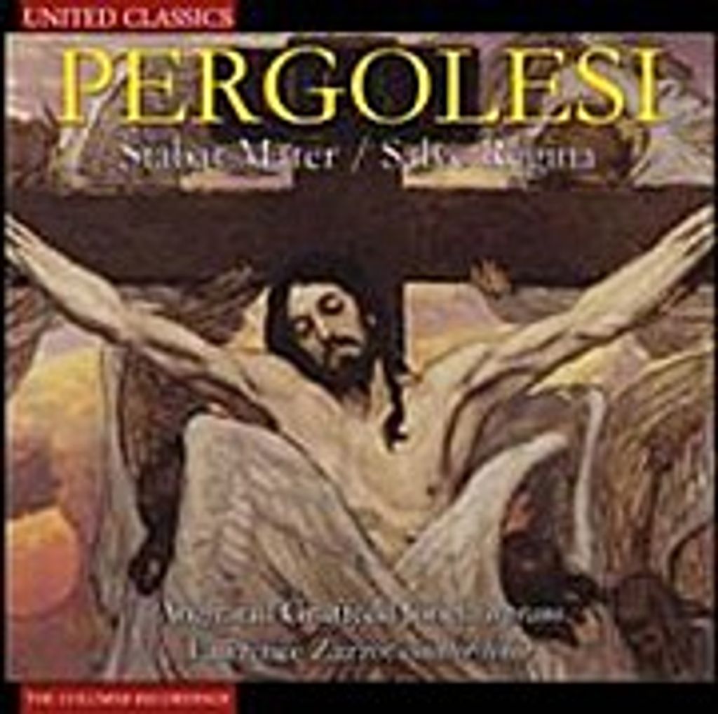 Jones, A: Pergolesi: Stabat Mater/Salve Regina