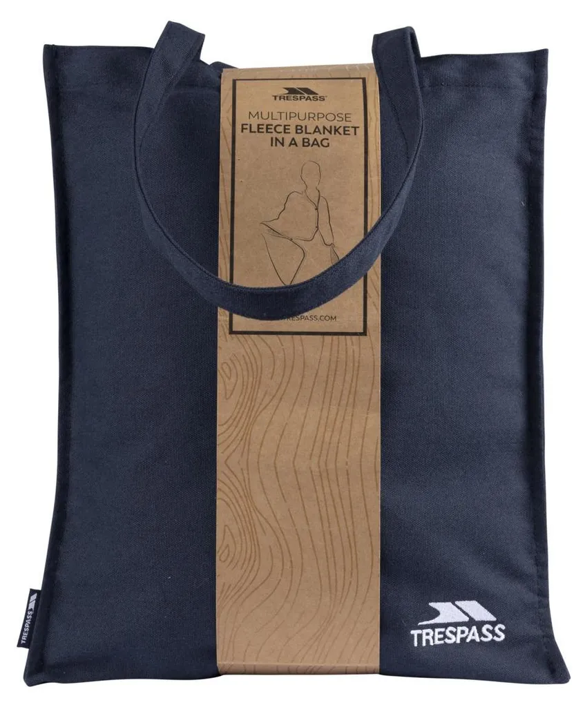 Couverture multifonctionnelle Trespass Bryce bleu marine pour camping - 2