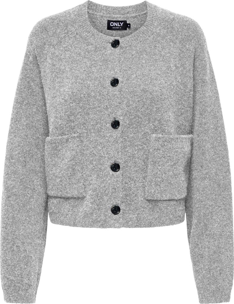ONLY Cardigan en tricot avec boutons et poches plaquées Image du produit 