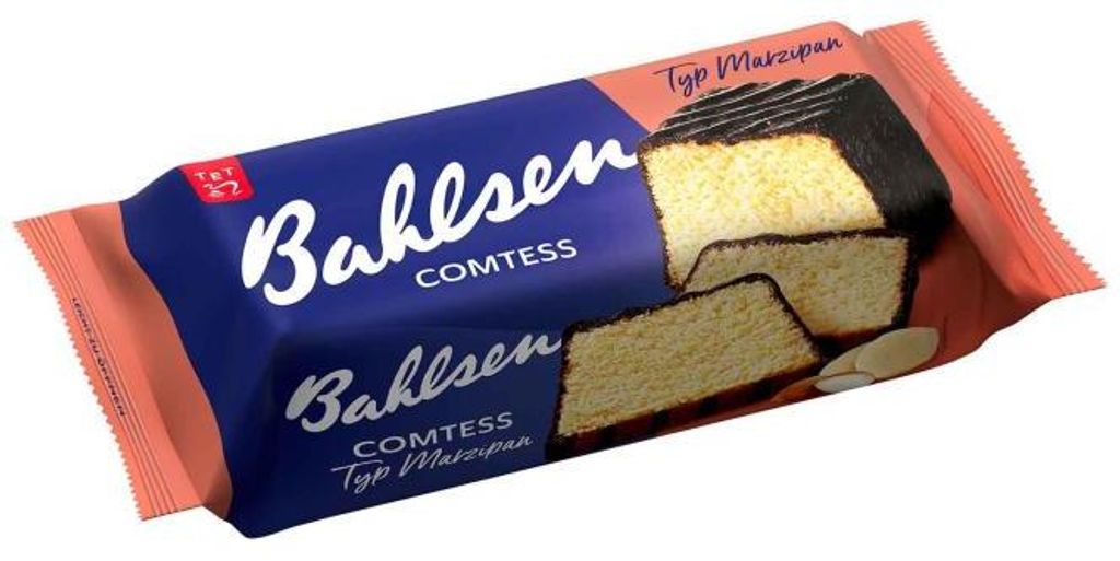 Bahlsen Comtess Marzipan Kuchen mit intensivem Produktbild 