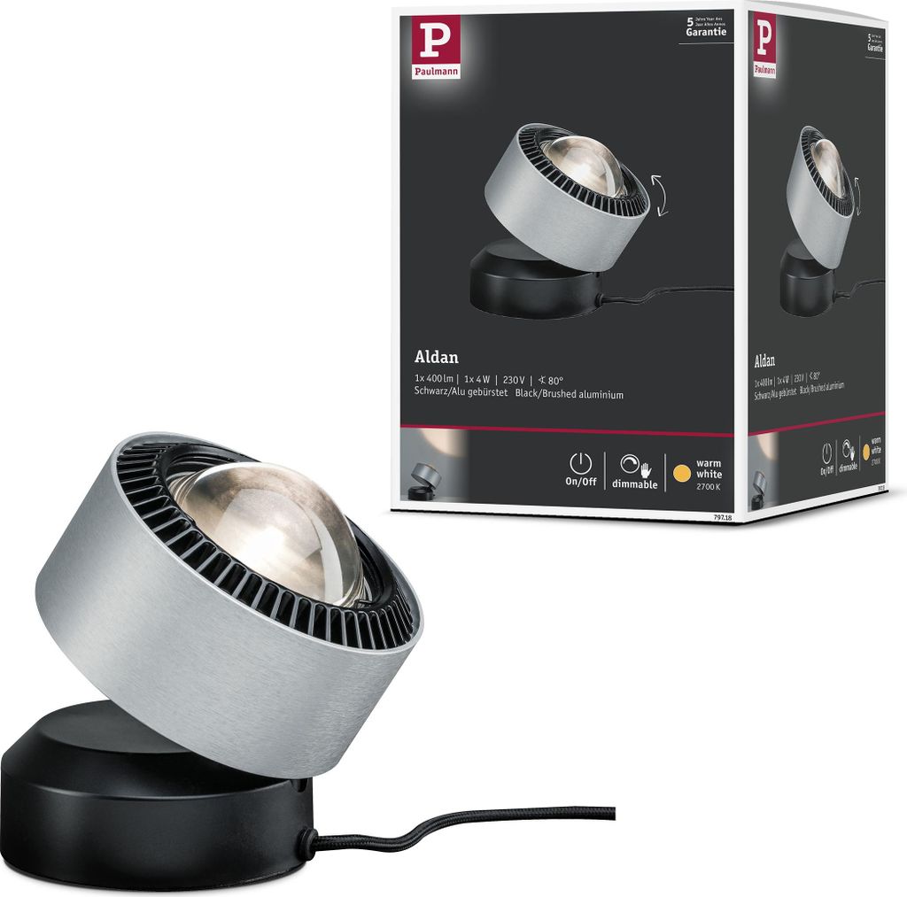 Paulmann LED Tischleuchte Aldan
