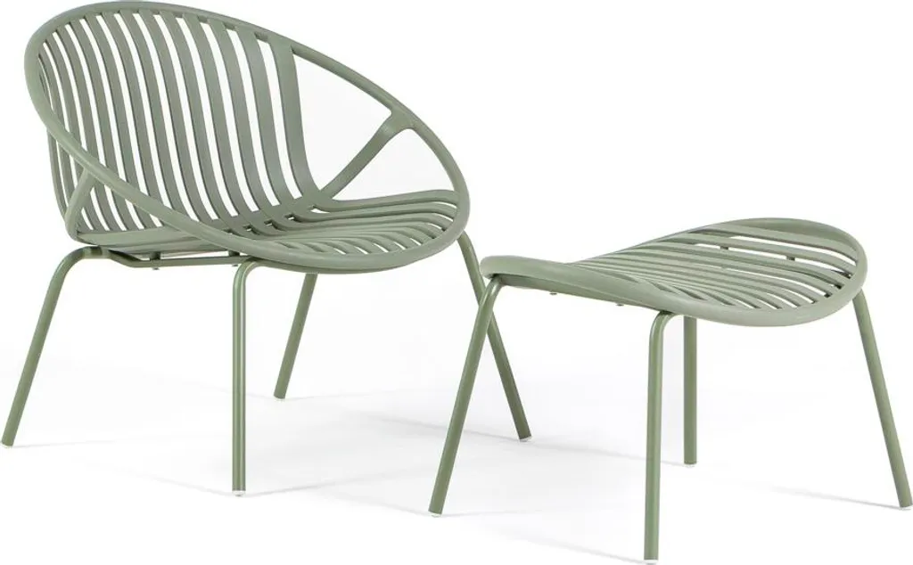 Poltrona Outdoor Tilde Verde: Il Tuo Angolo di Pace in Giardino