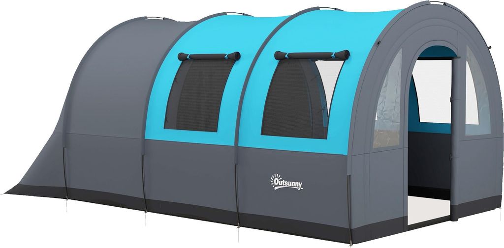 Campingzelt bis 6 Pers., Familienzelt, separate Bereiche, Produktbild 