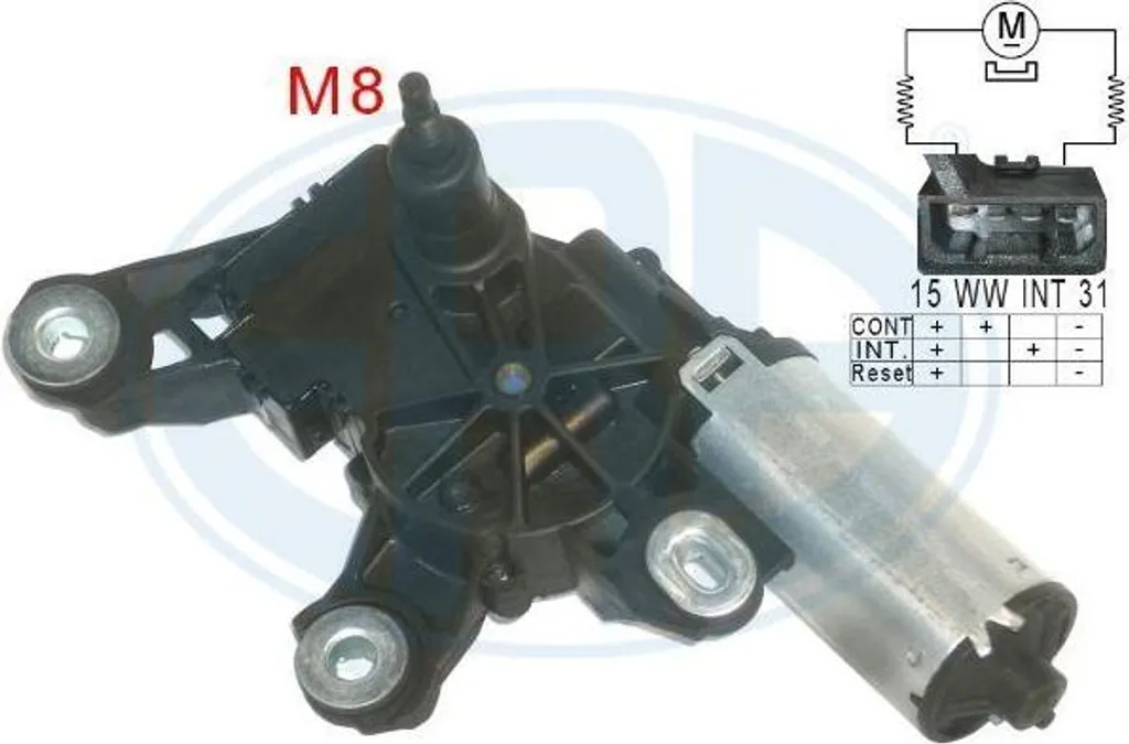 Moteur d'essuie-glace ERA 460199A OE 6E0955711D pour Polo 6N, Lupo