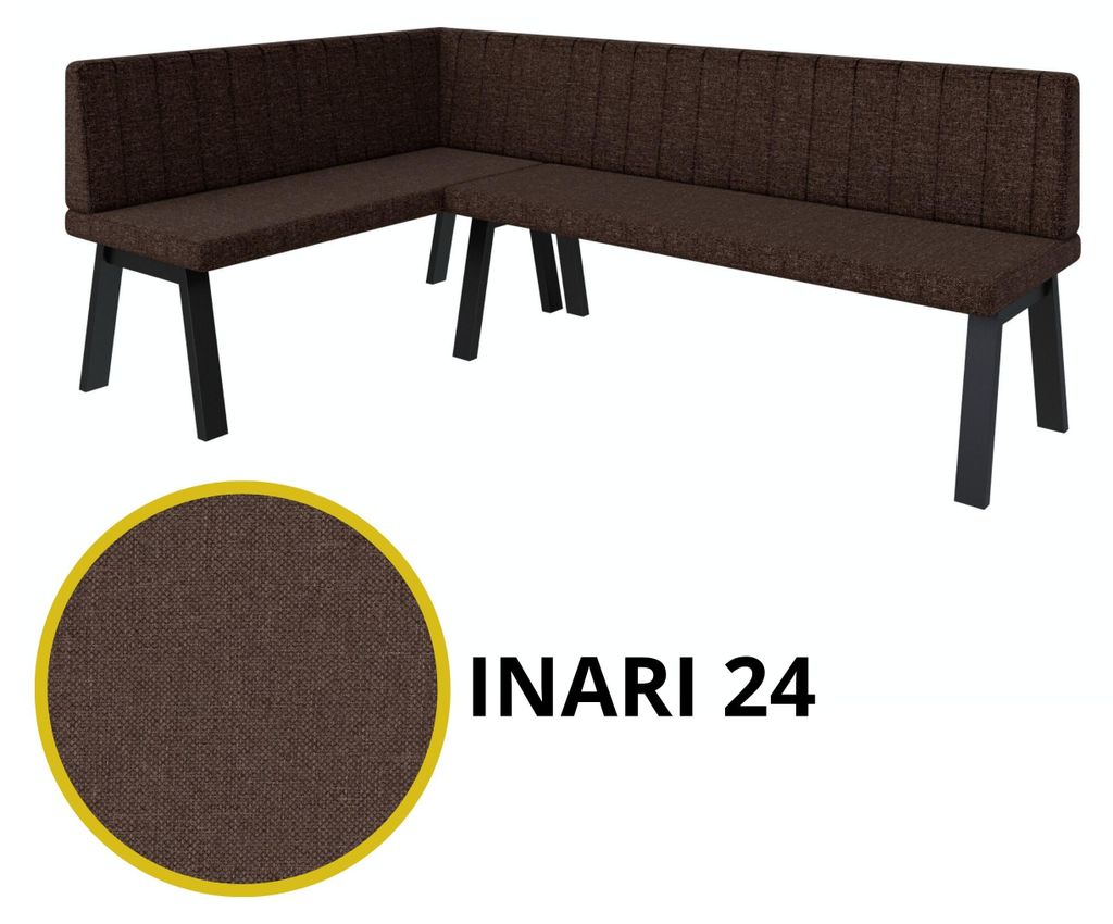 Banc d'angle Akiko Metal A - Ensemble de bancs d'angle pour Image du produit 