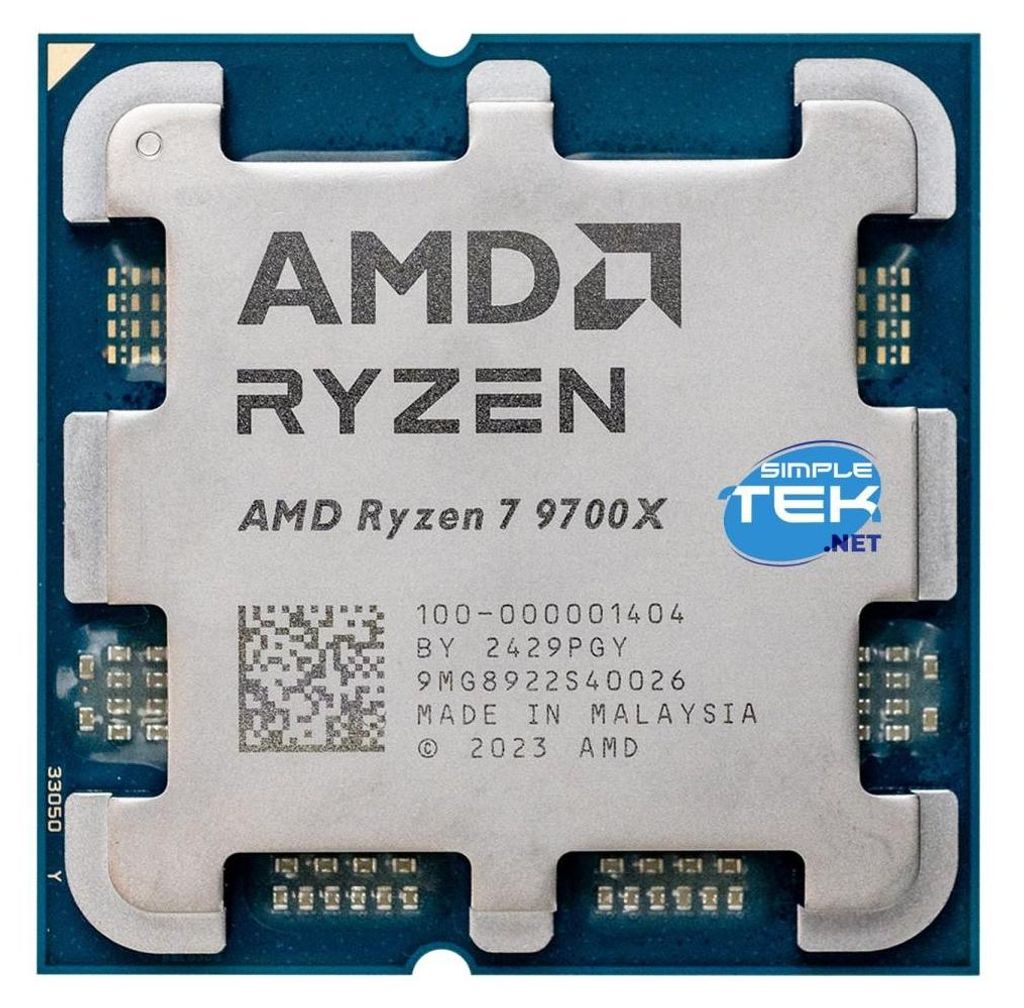 AMD Ryzen 7 9700X - 3,8 GHz - 8 core - 16 thread - 32 MB di Immagine del prodotto 