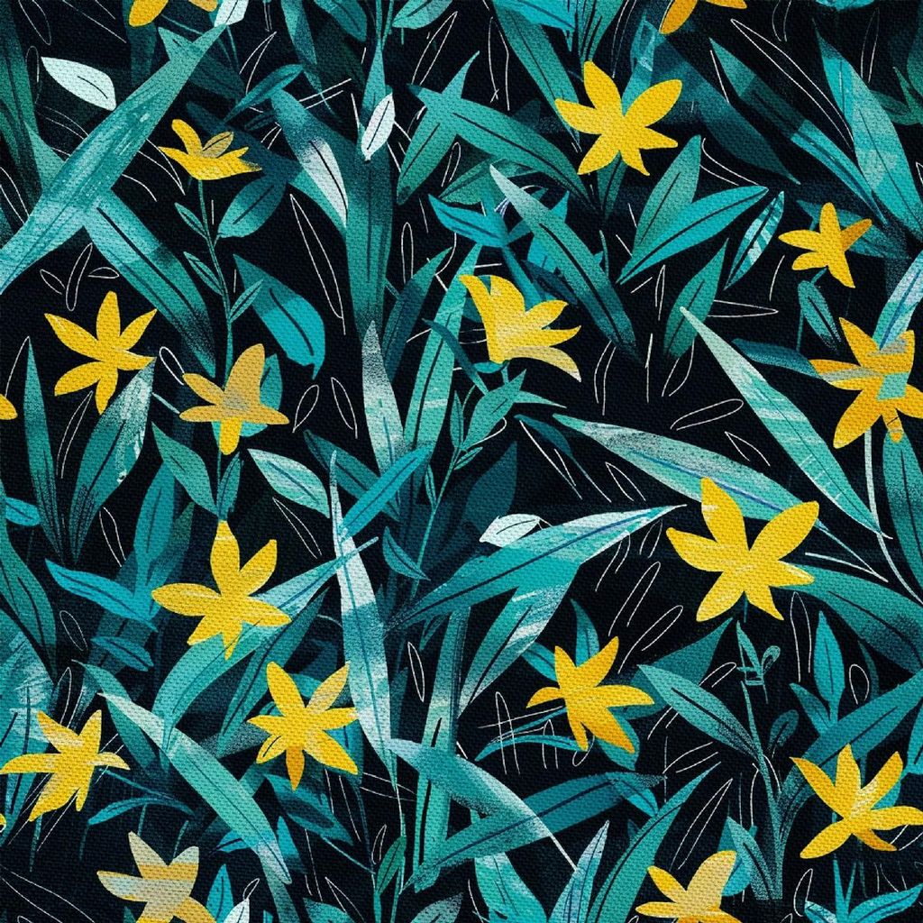 OUTDOOR DEKOSTOFFE OXFORD - Motiv Frühling I DX7285