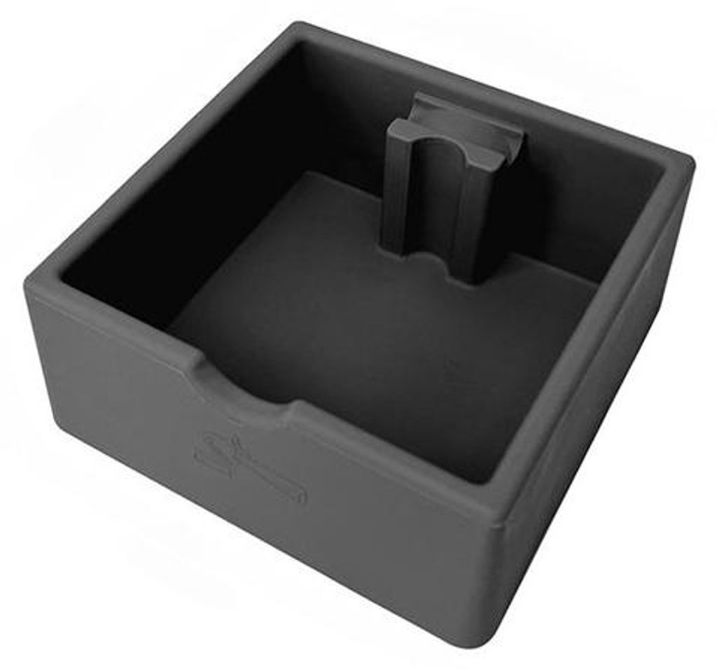 Koffiemahlzeitenschieber für Filterträger, 16 x 15 x 6,5 cm, schwarz