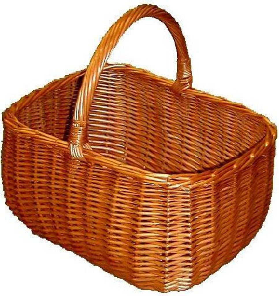 Einkaufskorb PERELKA kleiner 36x26x28cm lackiert