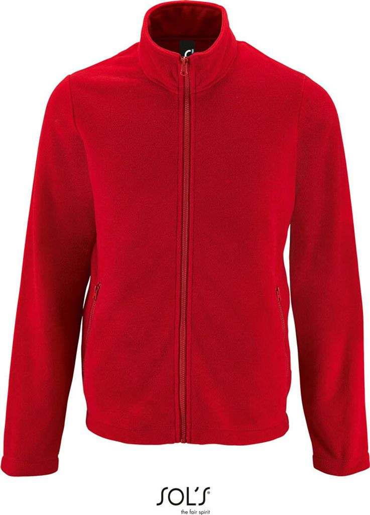 SOLs 02093 | Giacca in pile normale da uomo - Colore: Rosso Immagine del prodotto 